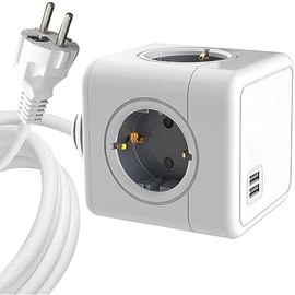 MicroConnect PowerCube. 4 Schuko outlets.