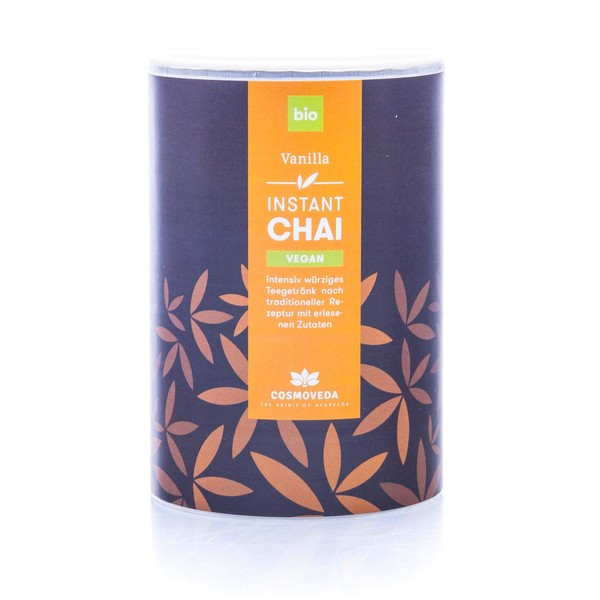 Cosmoveda, Chai Vanilla 200 g, Instant Powder (Organic)