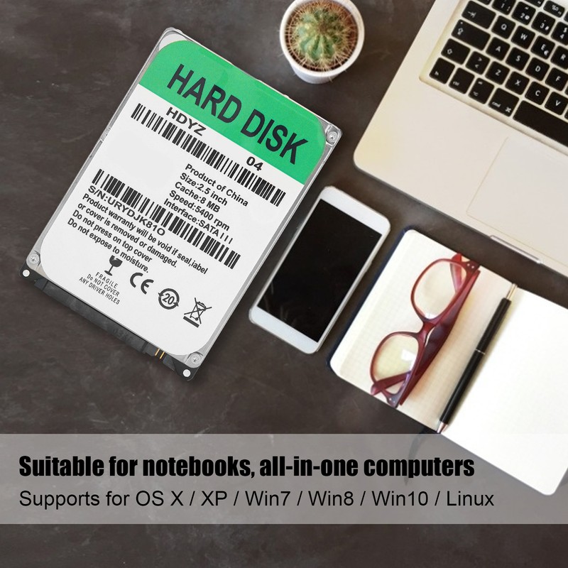 Mechanical Hard Drive 2.5in HDD SATA III Memory Module Hard