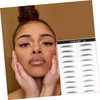 minkissy Create Unique Eyebrow Shape Pairs of Eyebrow Stickers Hair-like