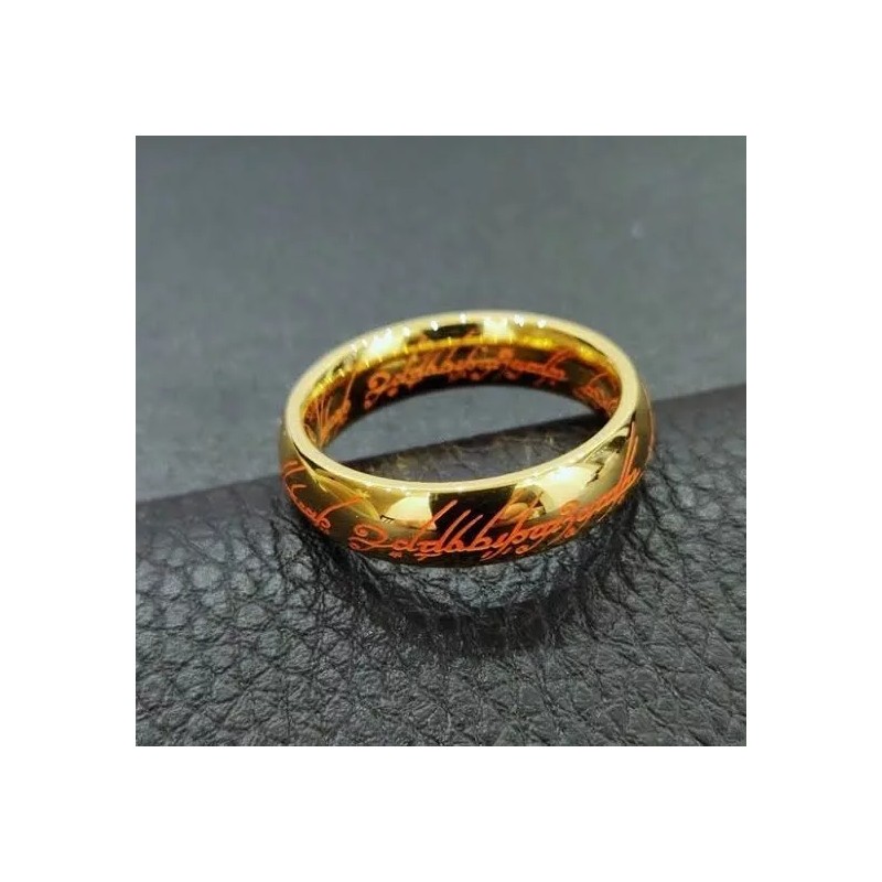 Dtup Anillo Mágico Único Brilla En La Oscuridad Tolkien Hobbit