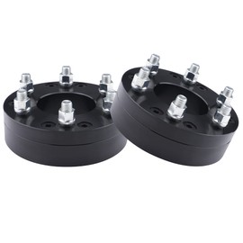 YIZBAP 2PCS 5x135 to 6x135 Wheel Adapters, 2 inch 5x135mm to 6x135mm Wheel Adapters 87.1mm Hub Bore with 14x2 Thread Pitch