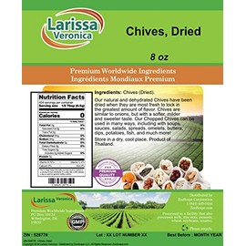 Chives, Dried (8 oz, ZIN: 528776) - 2 Pack