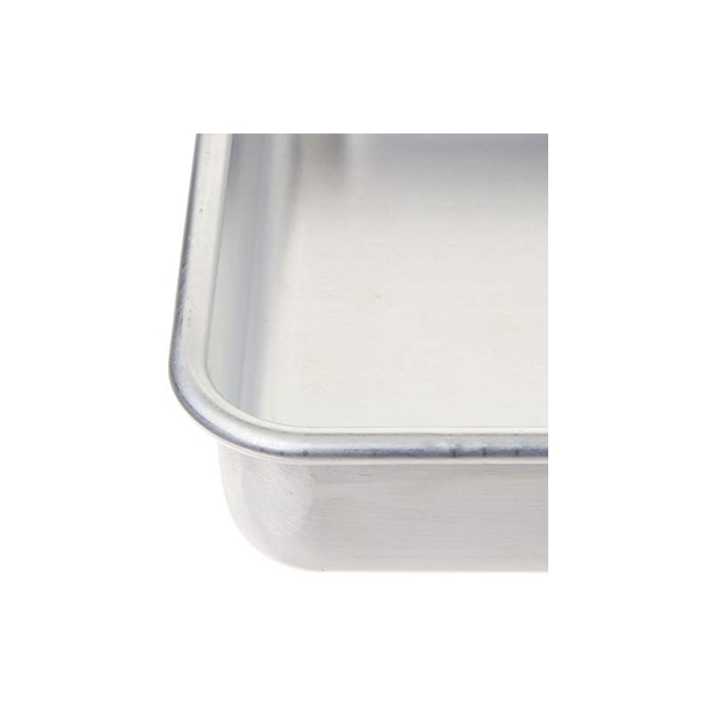 Nordic Ware 47500 Molde para Pan Cuadrado, Aluminio, 20 cm/8