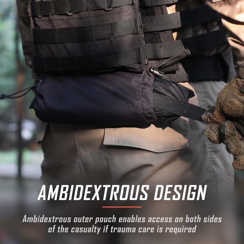 WYNEX Tactical First Aid Drop Dump Pouch, Medical Trauma Roll