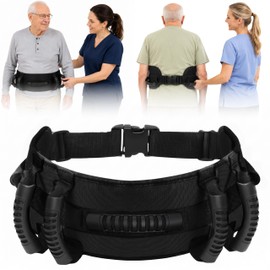 N1NZDYY Gait Belt for Seniors, Transfer Belt with Padded Handle for Elderly