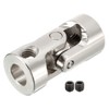sourcing map 3pcs 5mm to 5mm Inner Dia Rotatable Universal