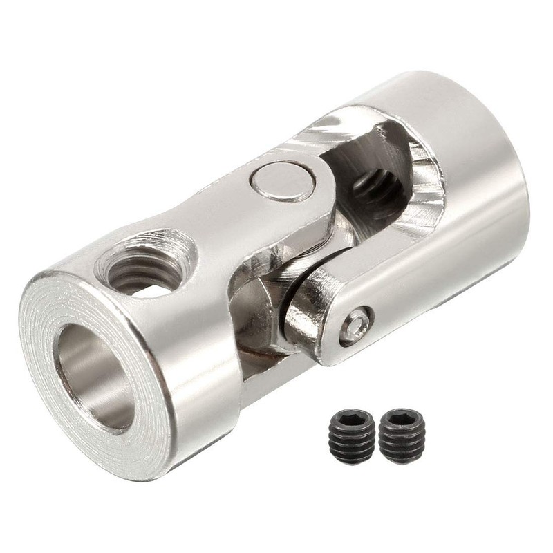 sourcing map 3pcs 5mm to 5mm Inner Dia Rotatable Universal