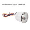 52MM Water Level Gauge E 1/2 F Colorful Backlight 240