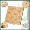 PQKL-party crochet blocking board and pins 7.9 inch, 20 steel