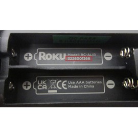 RCA New RCA Roku TV Remote *NOT FOR ROKU STREAMING DEVICES* 3226001268