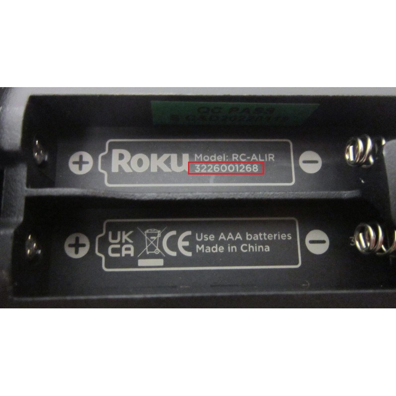 RCA New RCA Roku TV Remote *NOT FOR ROKU STREAMING