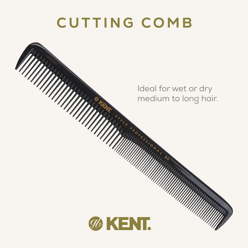 Kent Coarse/Fine Deep Toothed Cutting Comb