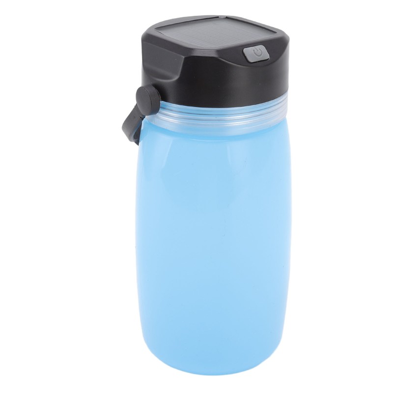 Solar Charging Water Bottle Luminous Water Cup Teacup Outdoor Camping