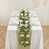 Carlita‘s Blooms Artificial Rose Garlands Rose Vines Leaves Banners Hanging