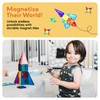 PicassoTiles 30pcs Mini Size Magnetic Tiles Sensory Magnet Toys Diamond