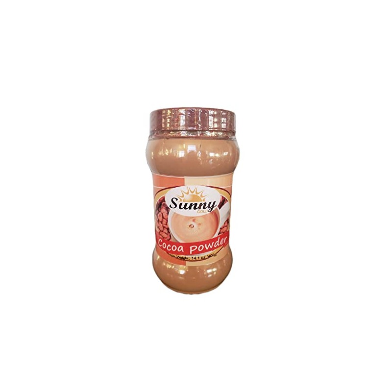 Sunny Gold Natural Cocoa Powder 14.1oz (400g) Bottle