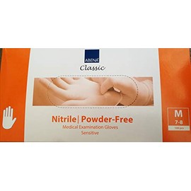 Nitrile Unster.Gloves Powder-Free Size M White
