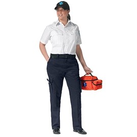 Rothco Women's EMT Pants - Comfortable, Durable, and Designed for First Responders – Navy Blue – 16