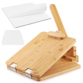 Wooden Tortilla Press 10 Inch, Prensa para Tortillas, Mexican Dough Press