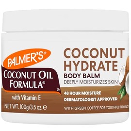 Palmers Coconut Oil Formula, Blsamo Corporal Humectante - Concentrado Slido con Aceite de Coco y Vitamina E, Dermatolgicamente Probado, 100g          