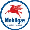 Desperate Enterprises Mobilgas Pegasas Round Tin Sign, 11.75" Diameter