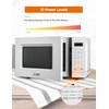 COMMERCIAL CHEF 0.7 Cu Ft Microwave with 10 Power Levels,