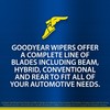 Goodyear Ascent 28" Hybrid Windshield Wiper Blade, Replacement Hybrid Windshield