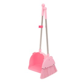 PACKOVE 1set Boys and Girls Broom and Dustpan Set Mini Cleaning Tools for Toddlers Lightweight and Easy to Use for Indoor Play and Household Chores Cute Design to Encourage Responsibility