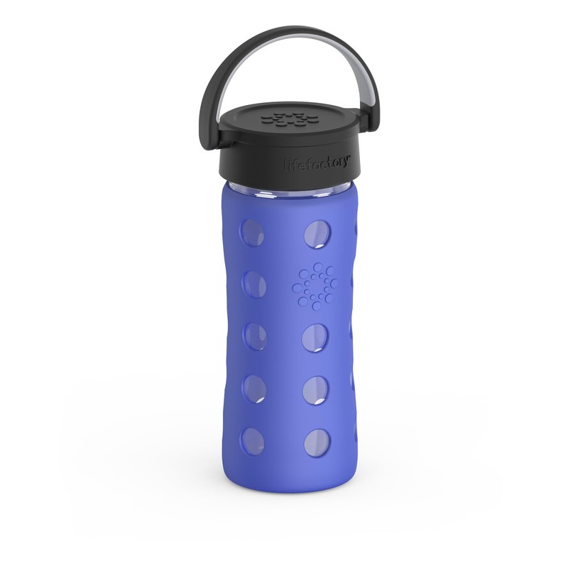Lifefactory 12oz Classic Cap Bottle Periwinkle Blue
