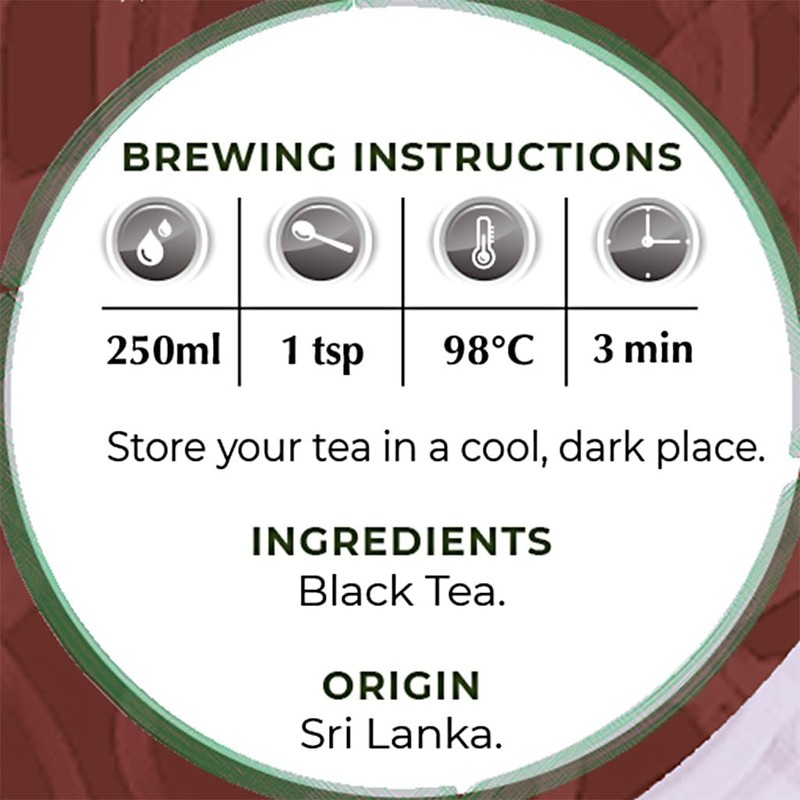 The Exotic Teapot – Supreme English Breakfast Tea, 125g Tin,