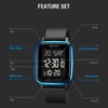 SKMEI 1858 sports watches Countdown double time watch alarm clock