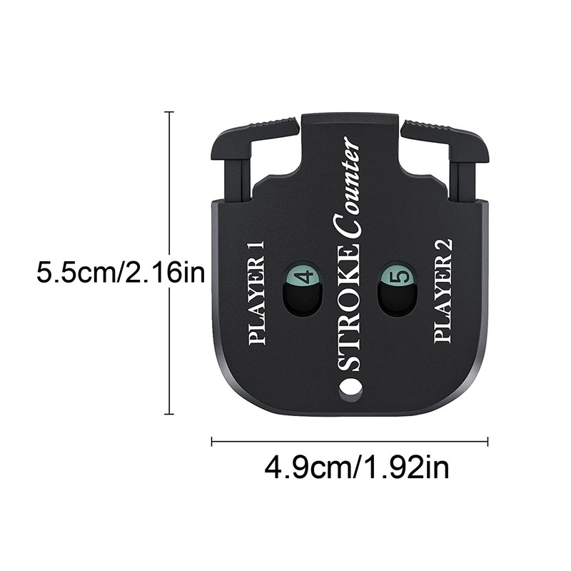 IRYNA Mini Sore Golf Shot Stroke Counter Clicker with Dial