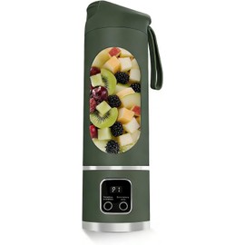 Portable Personal Blender for Travel, Gym, Desk, and Small-Kitchen Smoothie Routines - Lilogi 500ML Blenders Smoothies