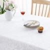 smiry Washable Tablecloth, Ornaments, Rectangular, 130 x 200 cm, Damask