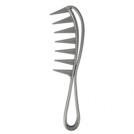 SelM Hair Brush Oil Comb Gray Styling Barber 2ea
