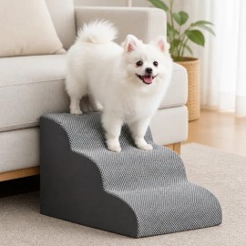 강아지 계단 논슬립 펫스텝 반려견 소파 침대용 발판 슬라이드 Dog Stairs Non-Slip Pet Step for Sofa Bed Pet Slide