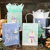 JarThenaAMCS 24Pcs Christmas Paper Gift Bags with 30 Sheet Tissue