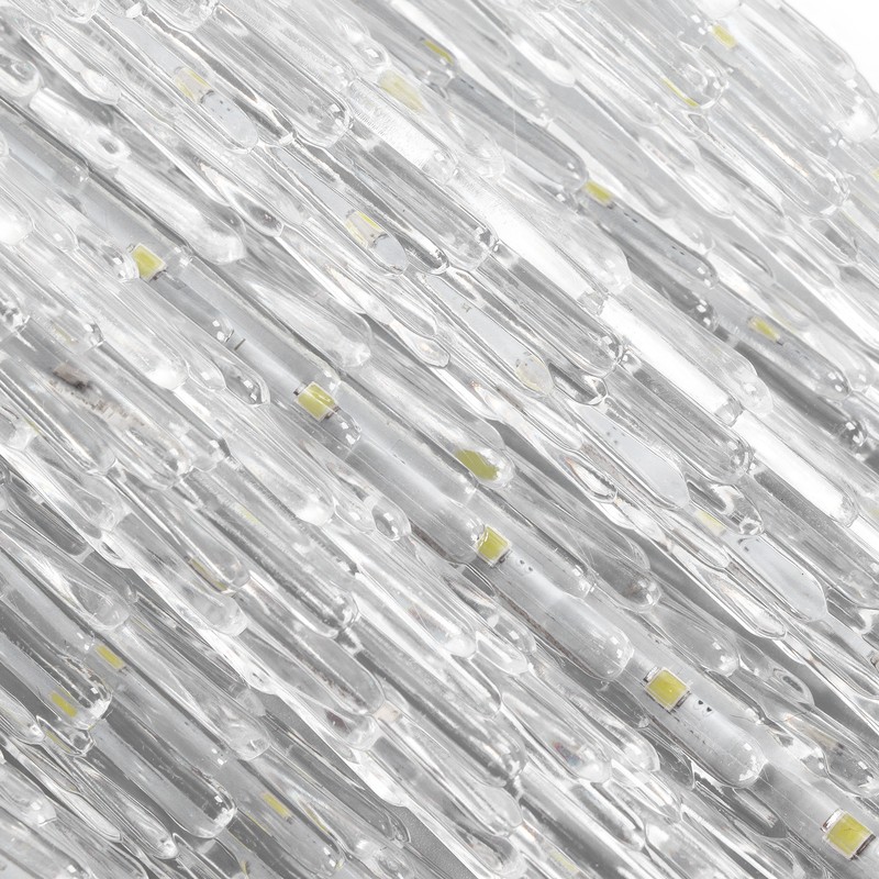 4W Meteor Shower Lights 7V 6.6ft IP65 Waterproof Plastic Christmas