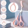 Eyebrow Scissors, Eyebrow Brush, Eyebrow Scissors, Eyebrow Scissors with Comb,