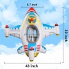 Unbranded Inflatable Aircraft Yacht Pool Float • 45” X 39”
