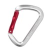 25KN Climbing Carabiner DShape Buckle Safety Equipment for Mountaineering HighAltitude
