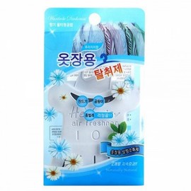 Hanging closet deodorizer - freesia scented moisture removal closet air freshener 3ea