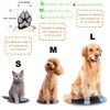 4 Pairs Anti-Slip Dog Socks&Cat Socks with Rubber Reinforcement and