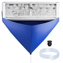 SOUTH SILK Ac Cleaning Bag, Air Conditioner Service Bag, Split Air Conditioner Cleaning Cover, Split Air Conditioning Cleaning Waterproof Cover Bag, Universal Size, Easy to Use, 1 Piece