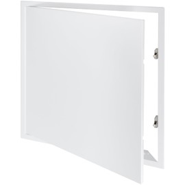 Vent Systems 20'' x 20'' Inch White Metal Access Panel with Click Function - Easy Access Doors - Access Panel for Drywall, Wall, Electrical and Plumbing Service Door