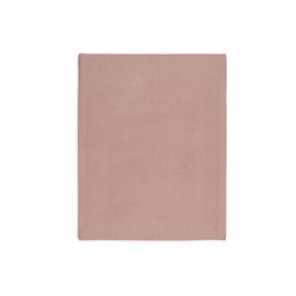 Jollein Babydecke Cosy Knit, Wild Rose - 75x100cm - 60% Baumwolle, 40% Acryl - Für Babywiege - 1.0 TOG - OEKO-TEX Zertifiziert - Strickmuster