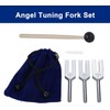 Angel Tuning Forks Set - 4096 Hz, 4160 Hz, 4225