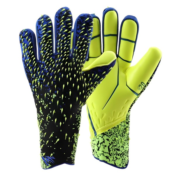 Zezelife Guantes de Fútbol, Guantes de Portero Profesionales y Transpirables