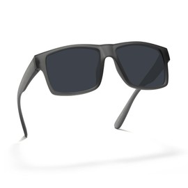 PRIVEL XXL Size Extra Large Square 157MM Polarized Sunglasses for Big Wide Heads Men TR90 Lightweight UV400 Glasses (PMX008P-6)